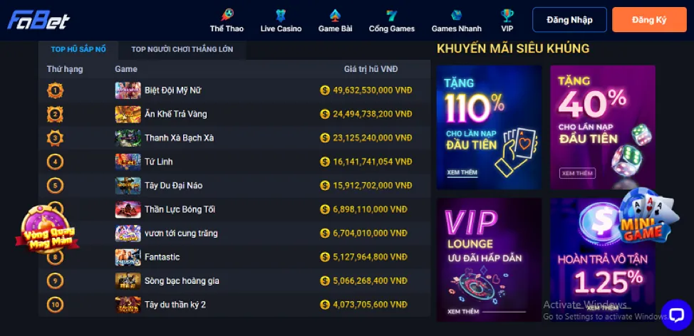 Chương trình VIP Oppa888 Win